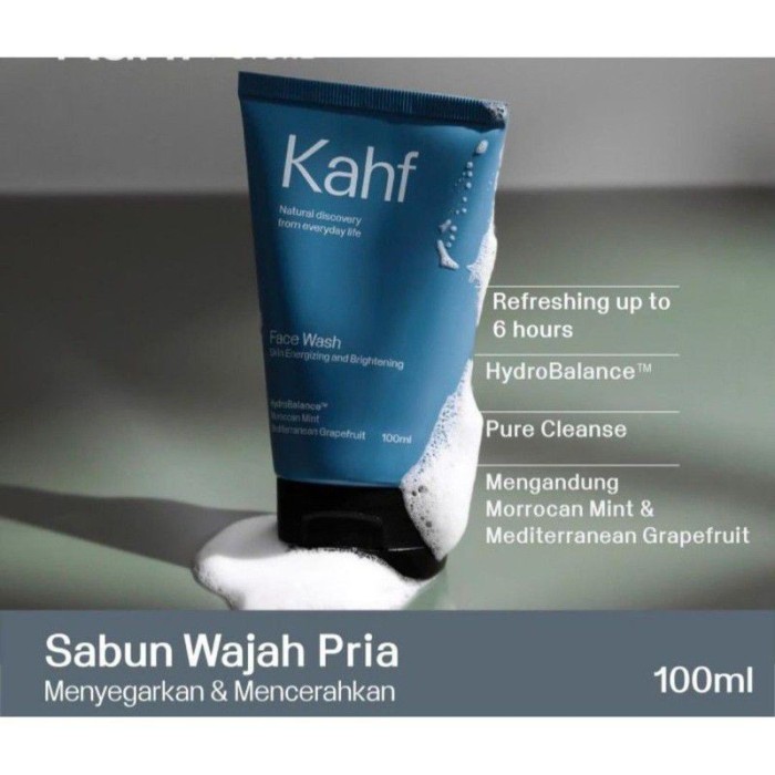 Kahf Skin Energizing and Brightening Face Wash 100 ml Lazada Indonesia