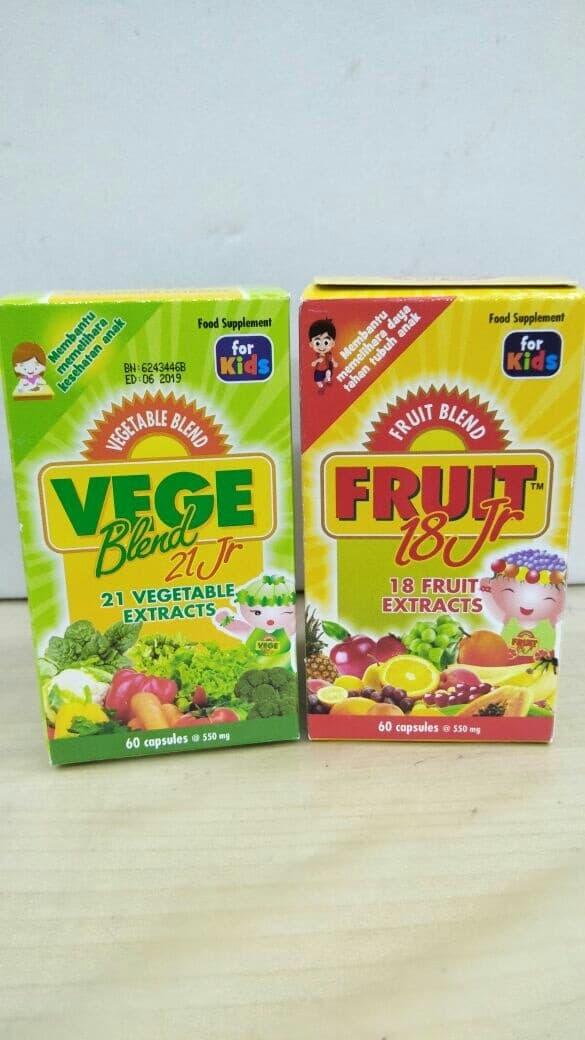 vegeblend 21 Junior isi 60 plus fruit 18 Junior isi 60