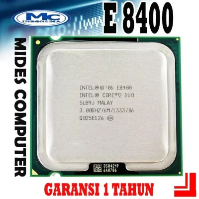 Processor Intel LGA 775 Core 2 Duo E8400 3.0GHZ