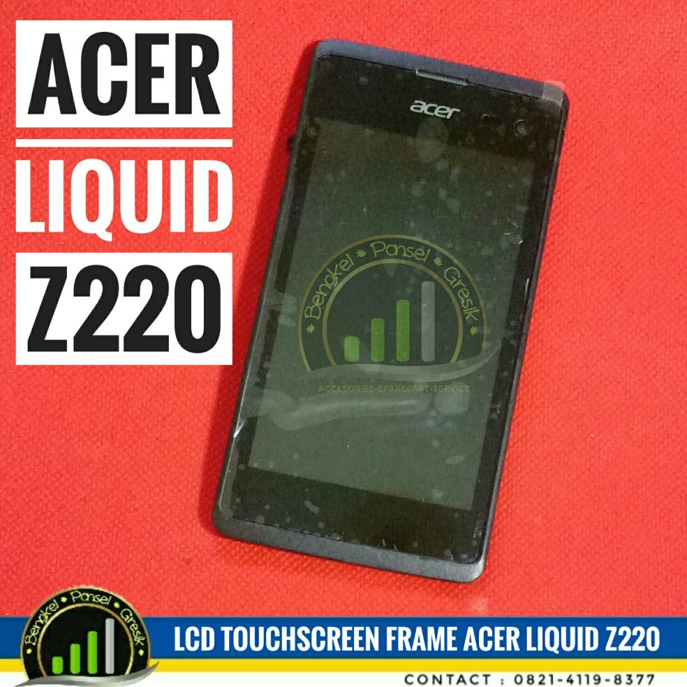 Lcd Touchscreen Frame Acer Liquid Z220 Lazada Indonesia