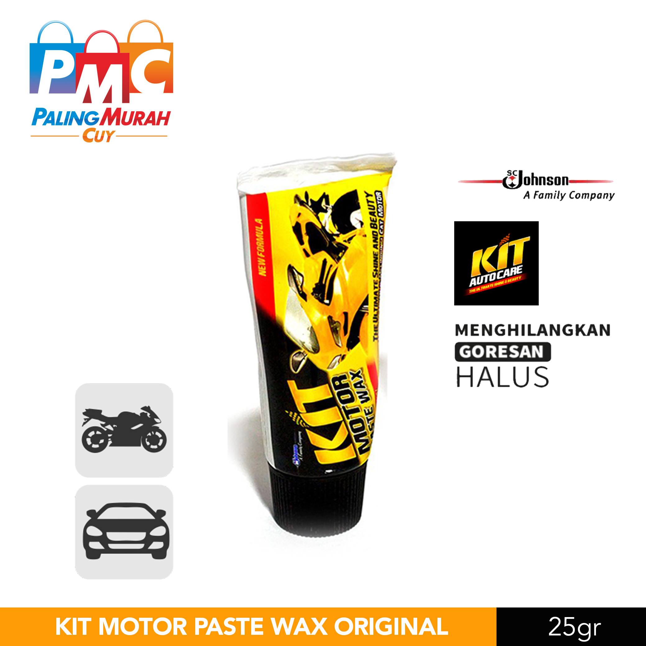 Kit Motor Paste Wax Original 25gr Lazada Indonesia