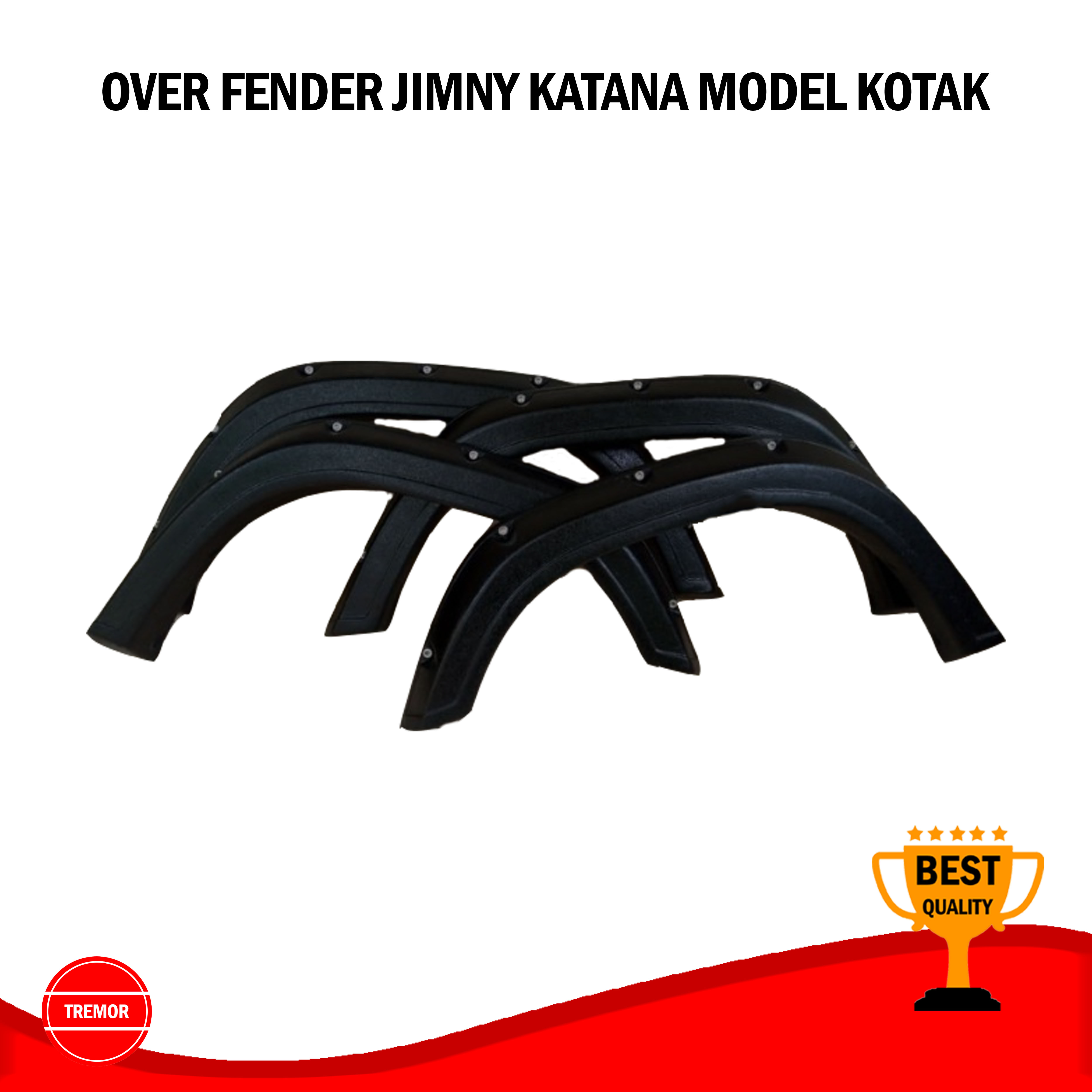 OVER FENDER JIMNY KATANA MODEL KOTAK NEW OVER FENDER MODEL KOTAK JIMNY