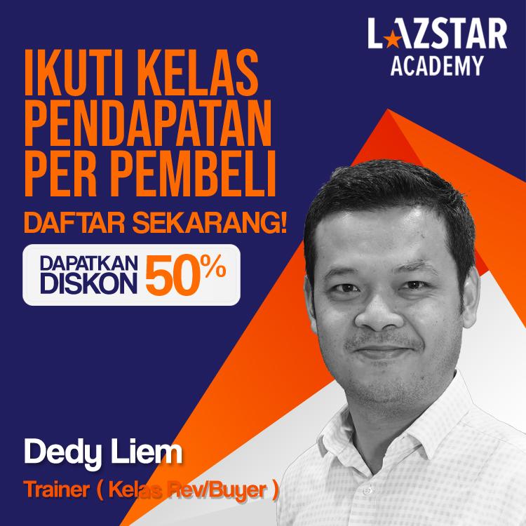 [ YOGYAKARTA ] LAZSTAR ACADEMY: Meningkatkan PENDAPATAN PER PEMBELI Toko bersama Dedy Liem