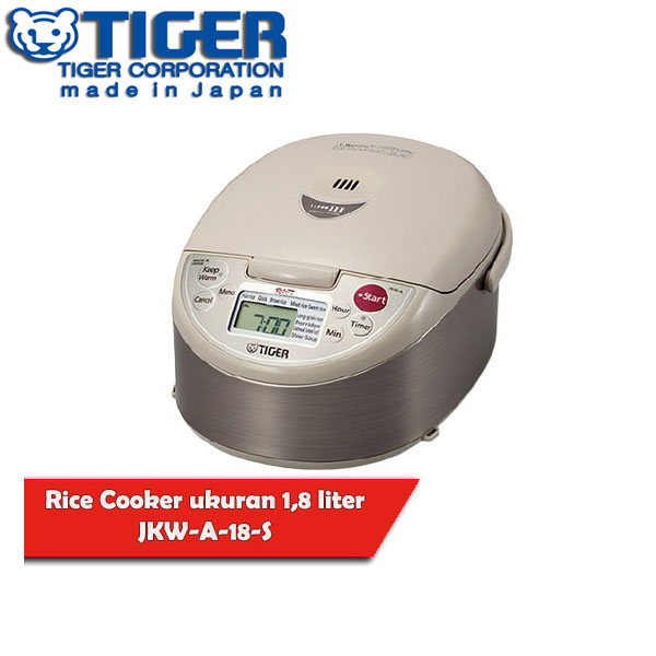 Tiger Rice Cooker ukuran 1,8 liter JKWA18S Lazada Indonesia