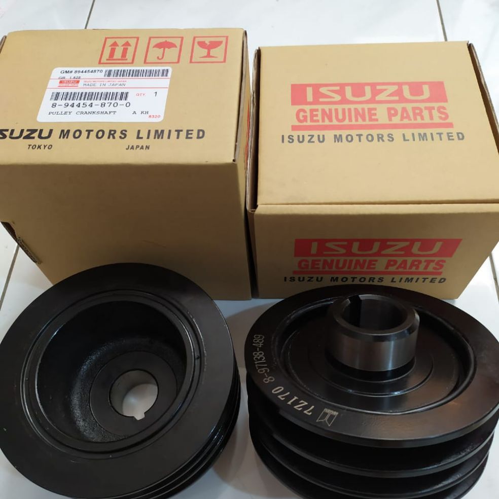PULLY KRUK AS PULLEY CRANKSHAFT ISUZU TOURING PANTHER 2500CC NEW ORIGINAL Lazada Indonesia