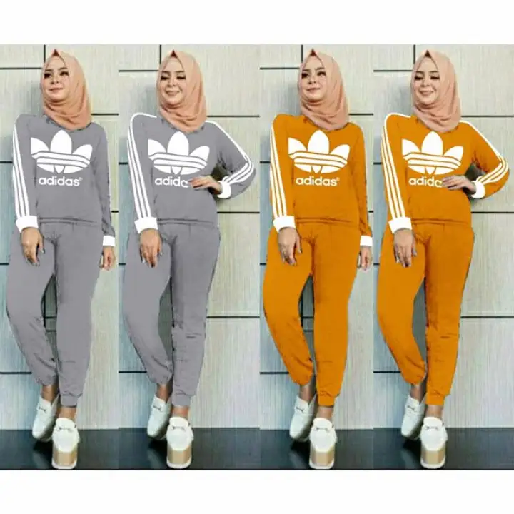 baju set adidas