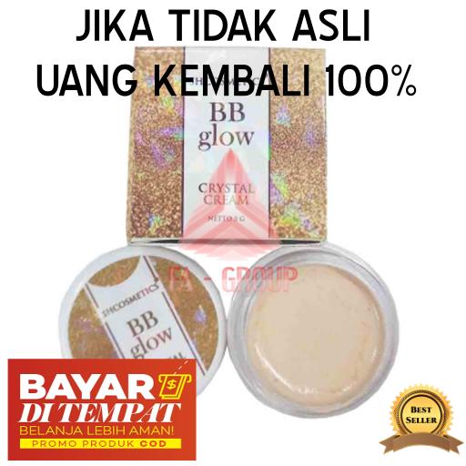 BB Glow Crystal Cream Original BPOM / BB Cream / BB Glowing / BB Glow Crystal / Seperti Alas Bedak Wardah / Alas Bedak Purbasari / Alas Bedak Make Over / Fondation Wajah / Pelembab Wajah Wanita / Pelembab Muka / Cream Pemutih Wjah Glowing / Cream Glowing