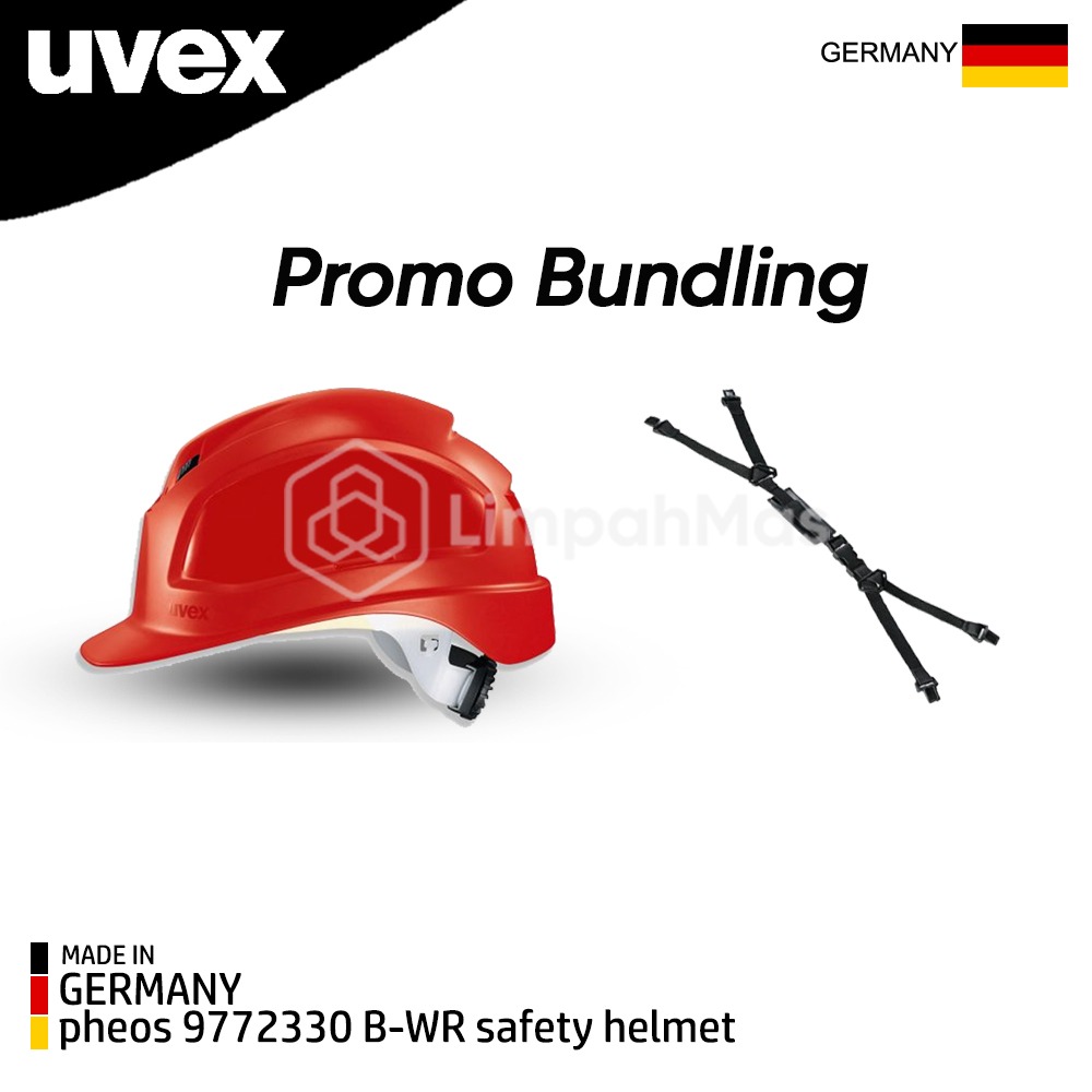 Promo Uvex Safety Helmet Pheos B Wr Free Chin Strap Lazada Indonesia