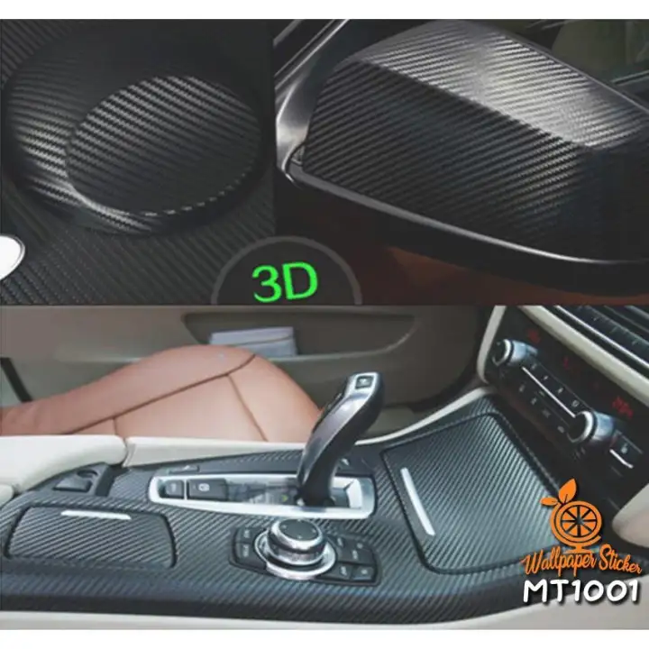 Hot Promo Carbon Fiber Vinyl Film Aksesoris Mobil Motor Serat