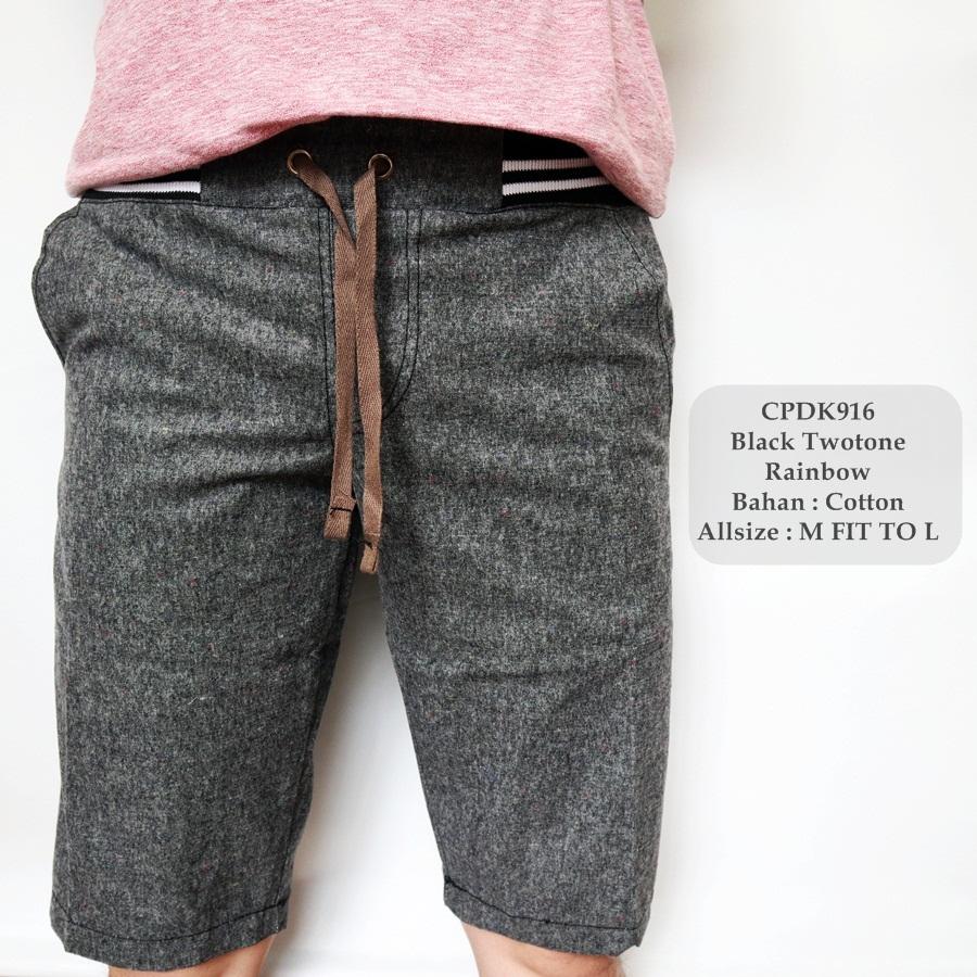 GFS 916 Celana Pendek Pria / Celana Pendek Santai Bahan Katun / Celana Pantai Cowok / Celana Model Baru