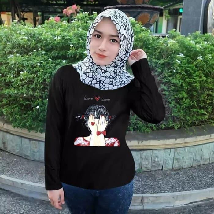 Terbaru!!!Rajaonline99 Tshirt/ Kaos Wanita. Baju Atasan boneka menangis Lengan Panjang.TERLARIS BAJUATASAN ABG/BAJU DISTRO WANITA/KAOS OBLONG/TUMBLR TEE