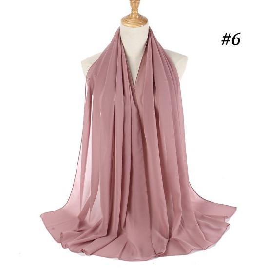 Pashmina chiffon premium Clearance