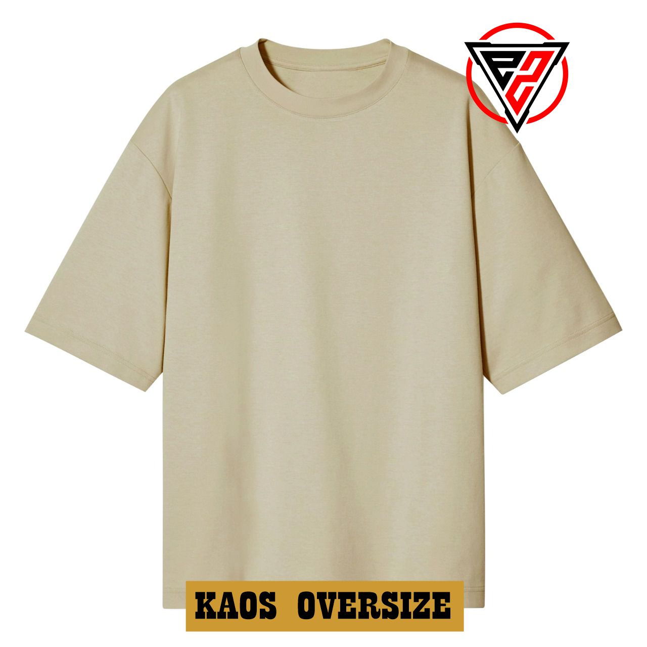 kaos oversize polos