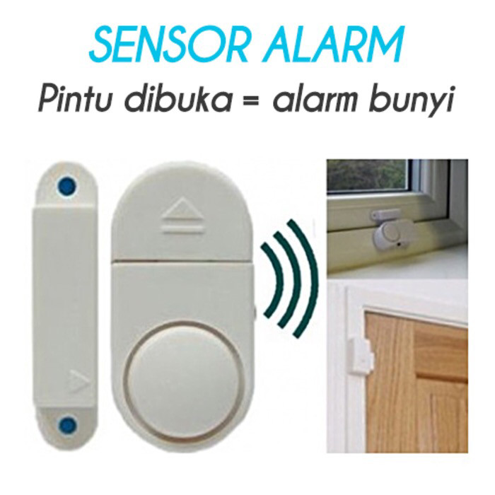 Alarm Pintu Lemari Jendela / Sensor Anti Maling | Lazada Indonesia