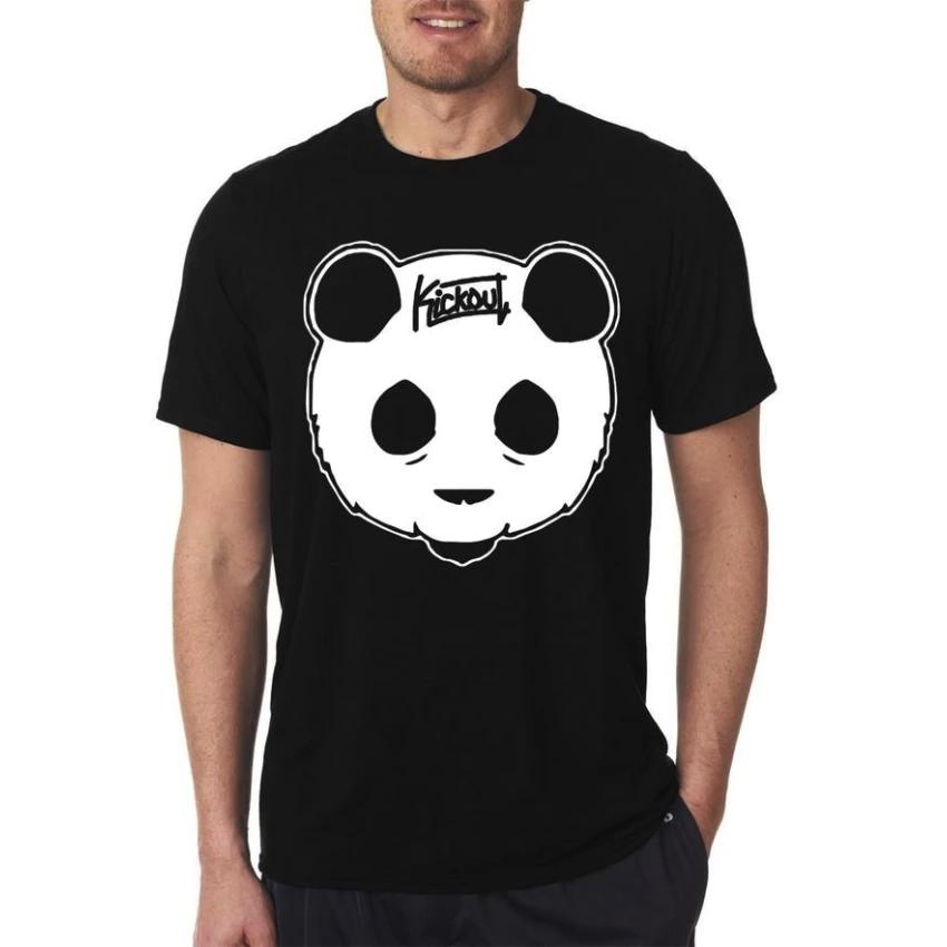 Kaos Distro Kickout Panda White Premium