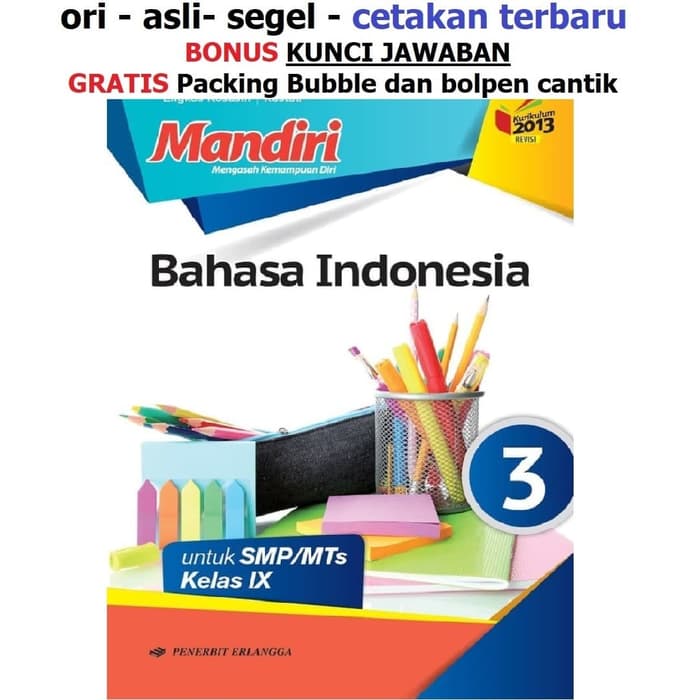 Jual Buku Paket Bahasa Indonesia Kelas 9 Terbaru Lazada Co Id