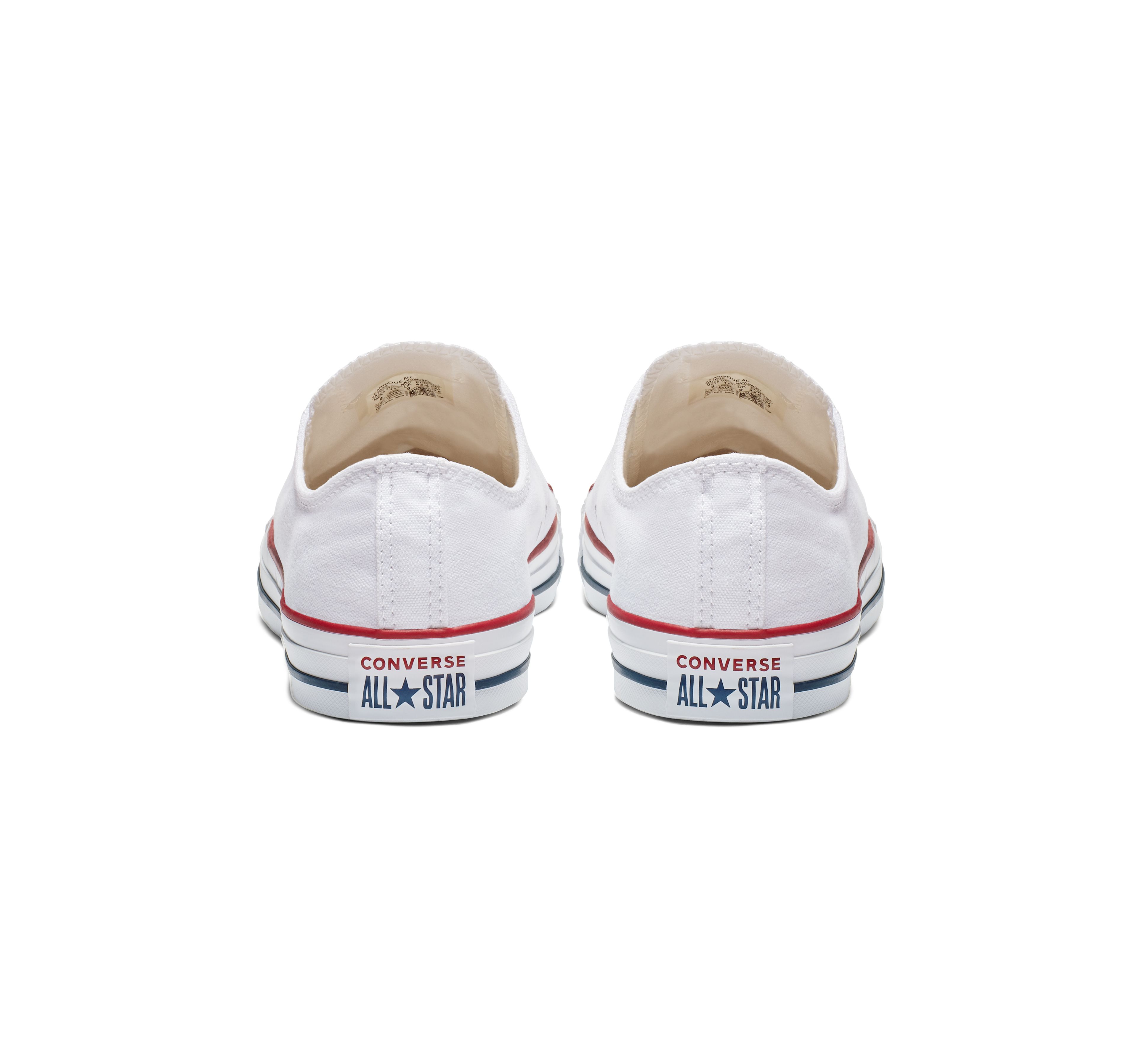 converse all star low leather optical white