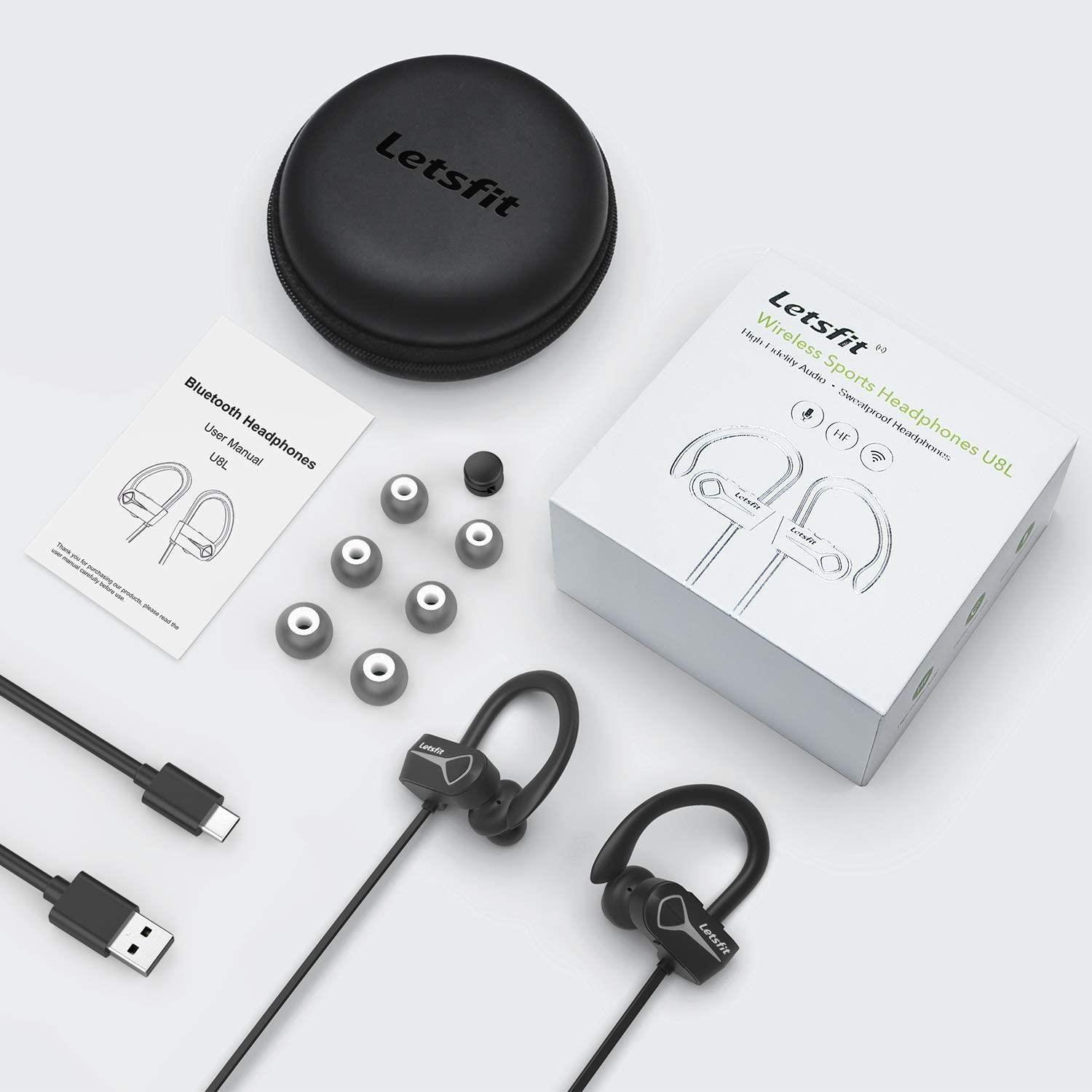 Letsfit U8L Bluetooth Headphones 