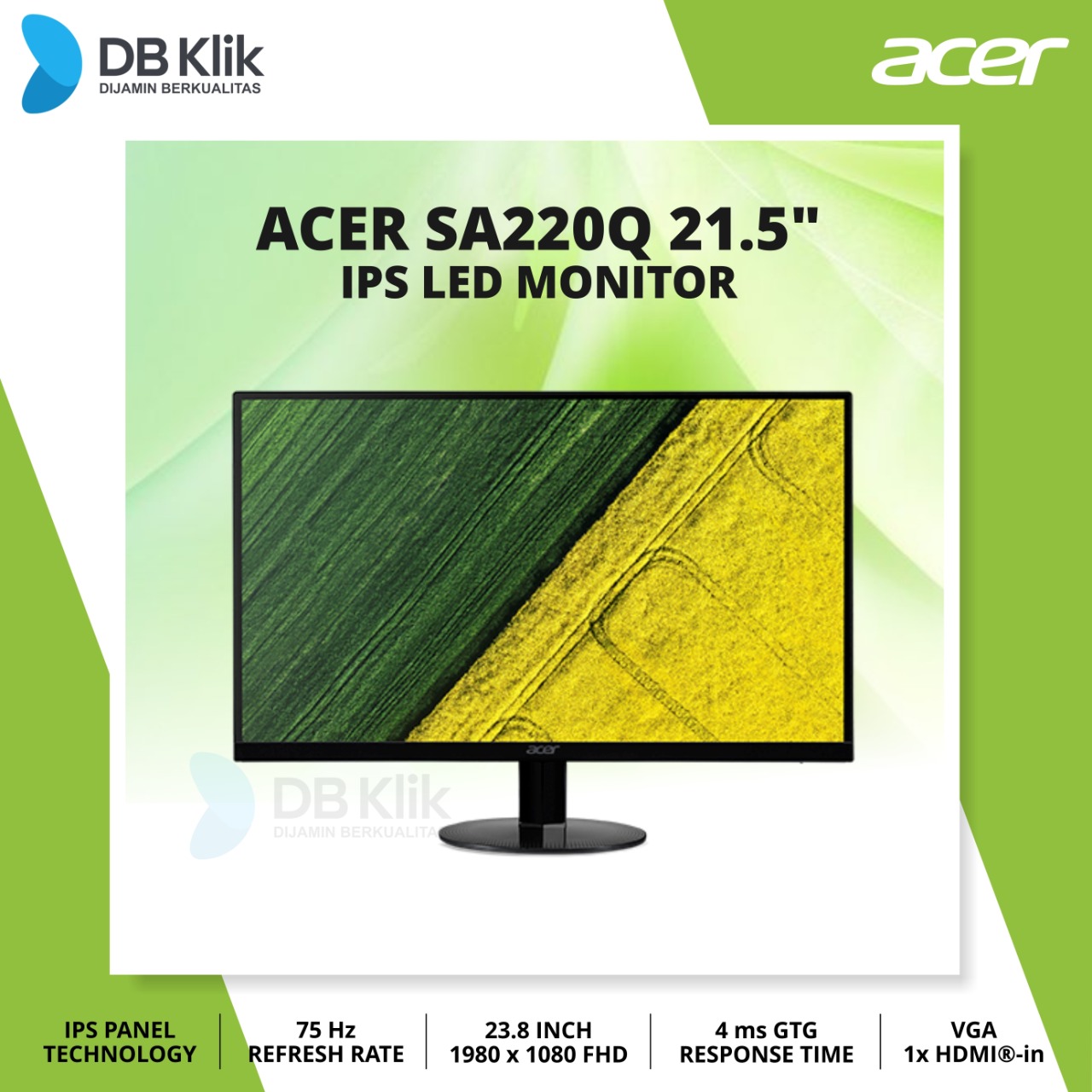 LED Monitor Acer SA220Q-A 21.5\