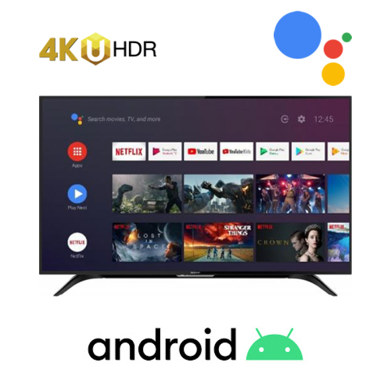 Sharp Aquos 50 inch 4K Ultra-HDR Android Smart LED TV 4T-C50BK1i