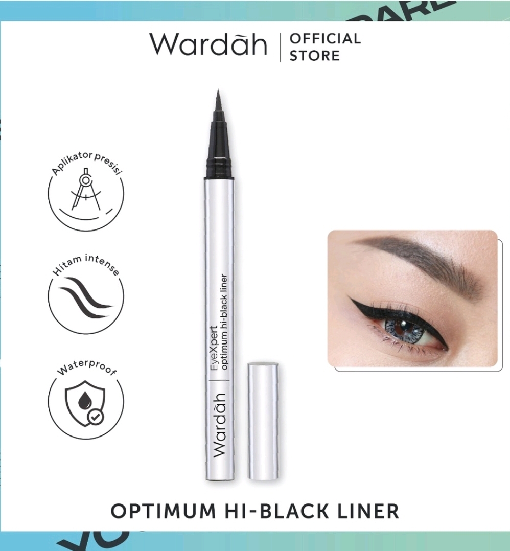 Eyeliner Wardah Warna Intense dan Waterproof Lazada Indonesia