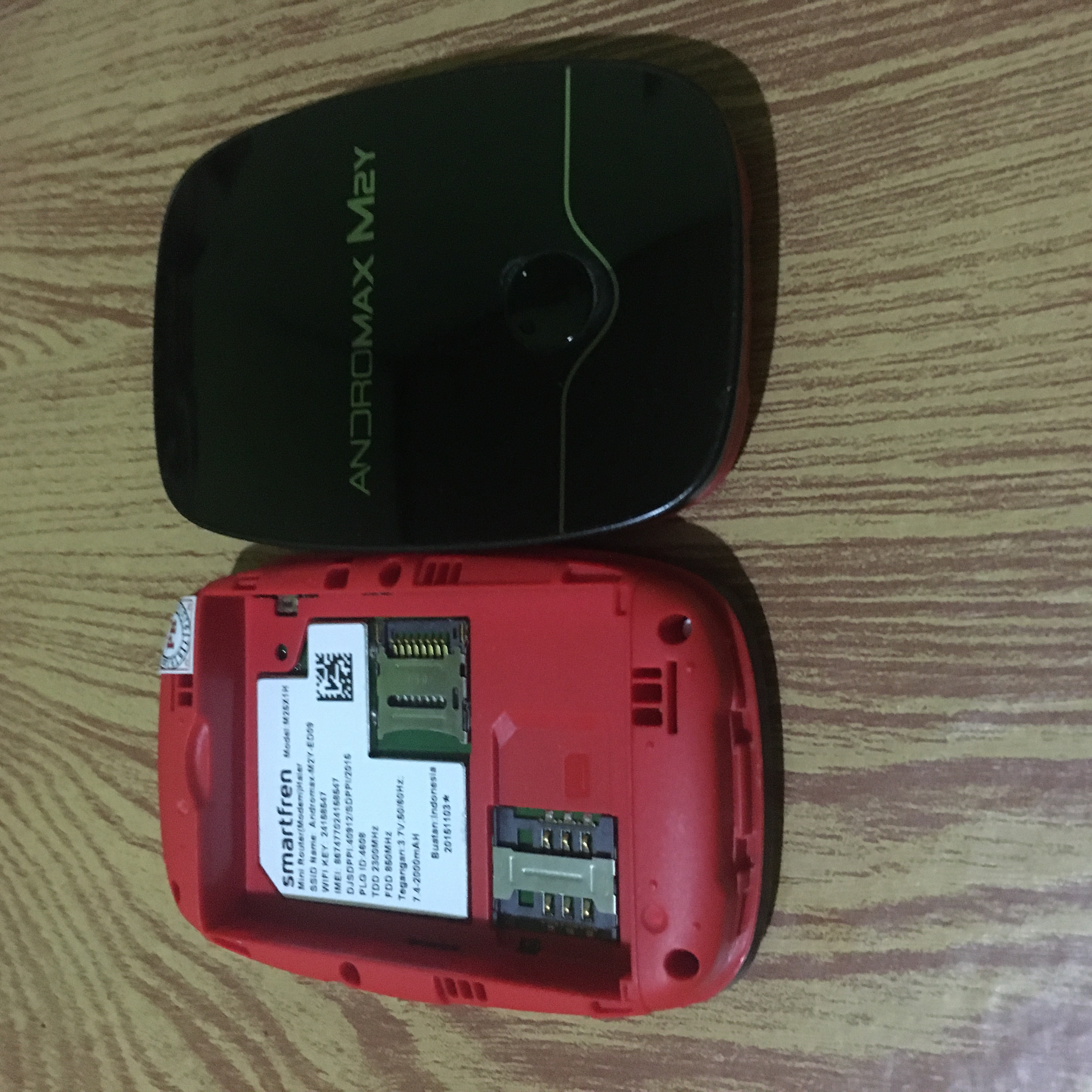 Modem Wifi 4G LTE Mifi M2y Mifi Saku Wifi kecil Bisa dibawa