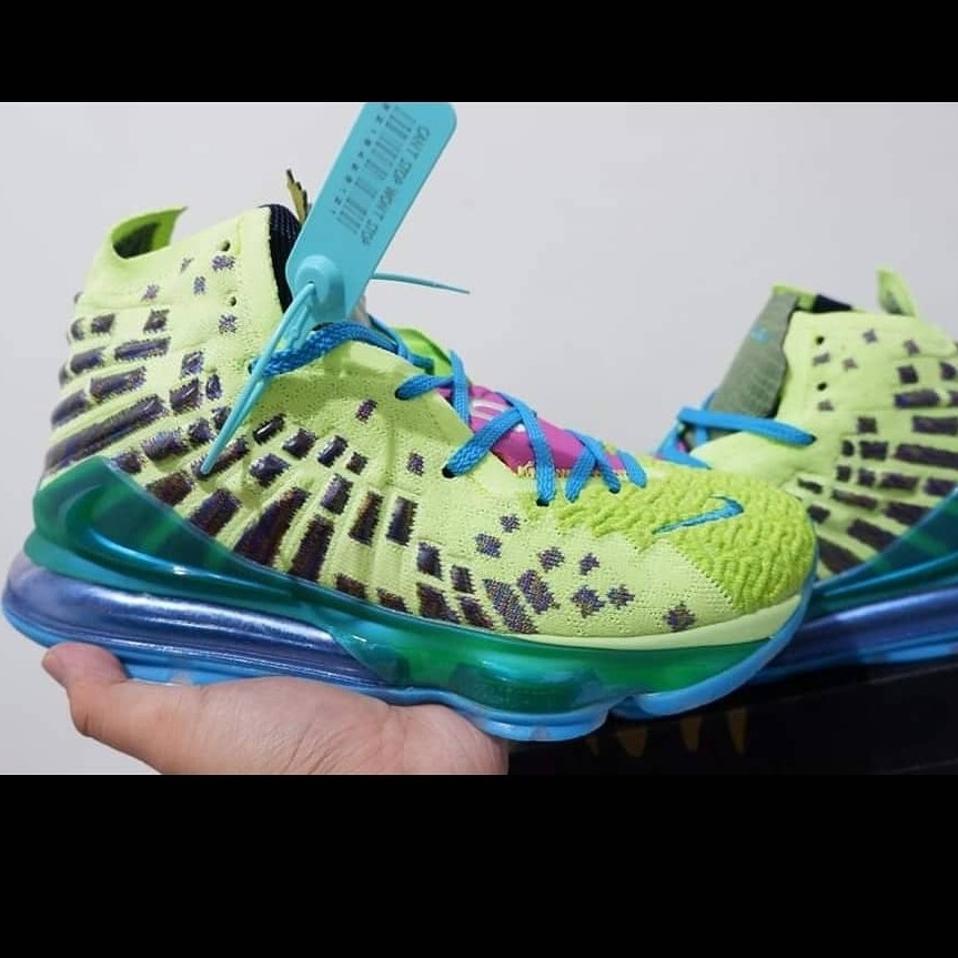 lebron 17 lime green