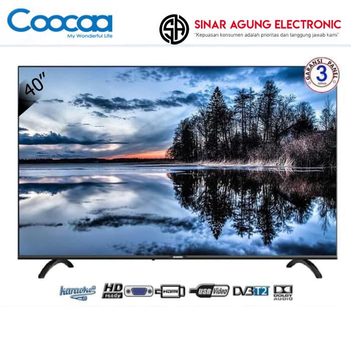 LED COOCAA 40TB2000 40 INCH DIGITAL / NEW PRODUCT/USB MOVIE FRee Packing Kayu