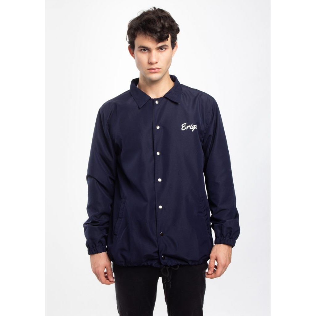 erigo coach jacket navy