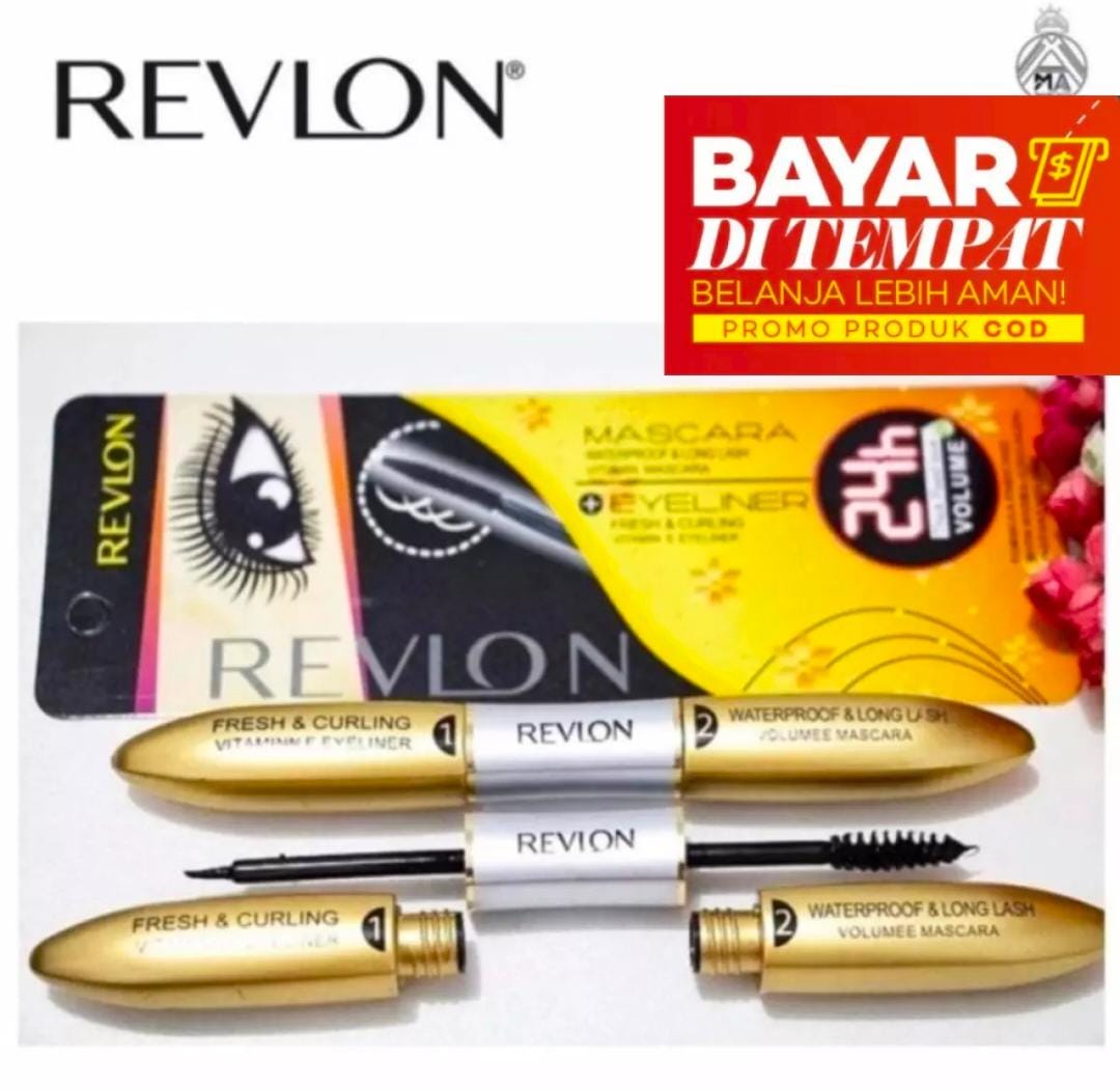 Revlon 2in1 Maskara+Eyeliner Hitam/Maskara Black Lazada Indonesia