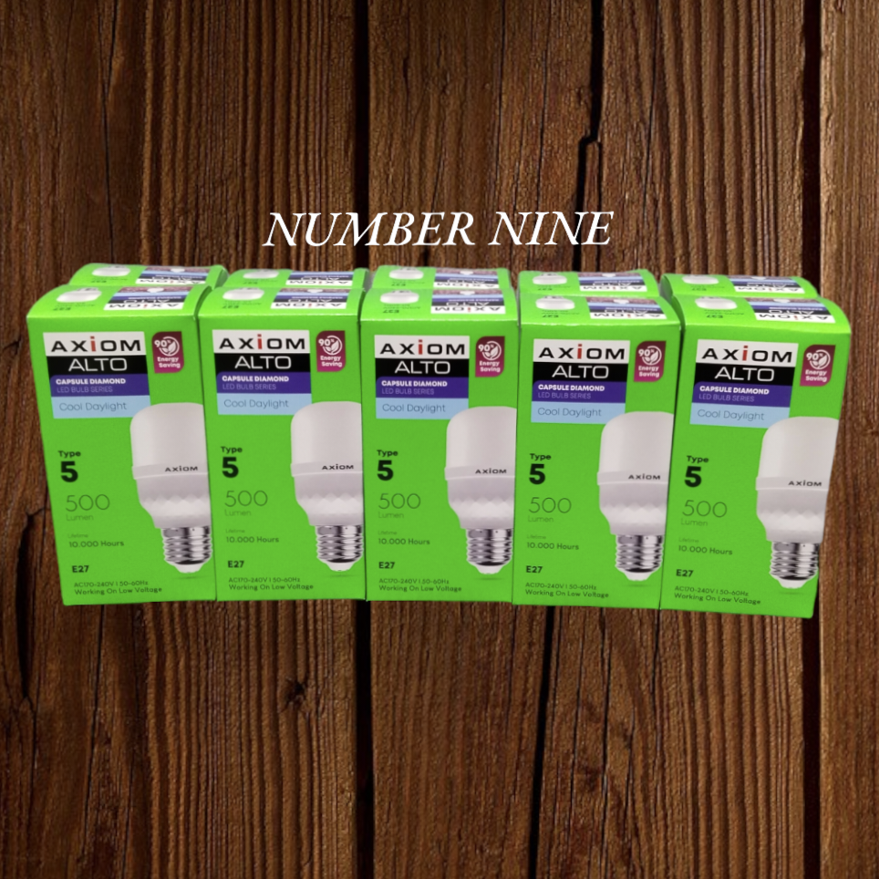 (Paket Isi 10) Axiom ALTO Bohlam LED Capsule 5 Watt, 10 Watt, 15 Watt ...