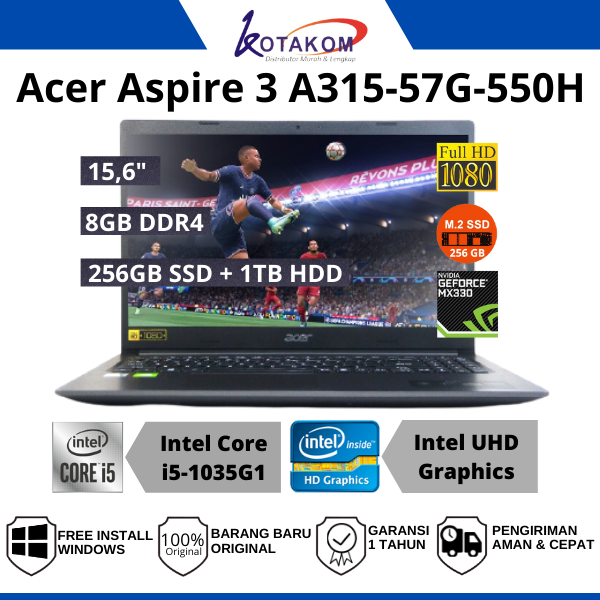 Acer Aspire Mx330 2gb Nvidia Geforce Mx330 2gb LAPTOP GAMING Acer