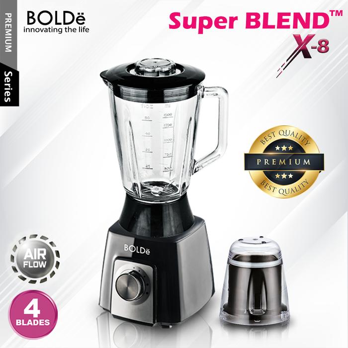 BOLDE Blender Kaca 1.5 Liter Super Blend - X8