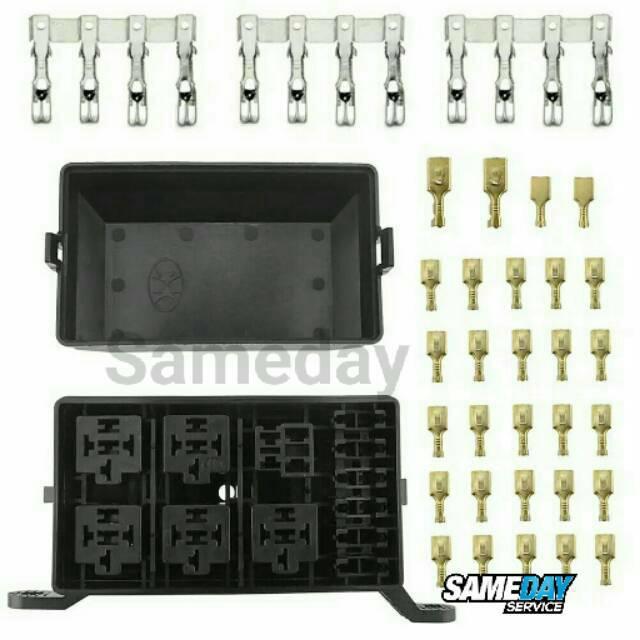 Kotak Sekering Sekring Relay Universal Fuse Box Skun Terminal Offroad