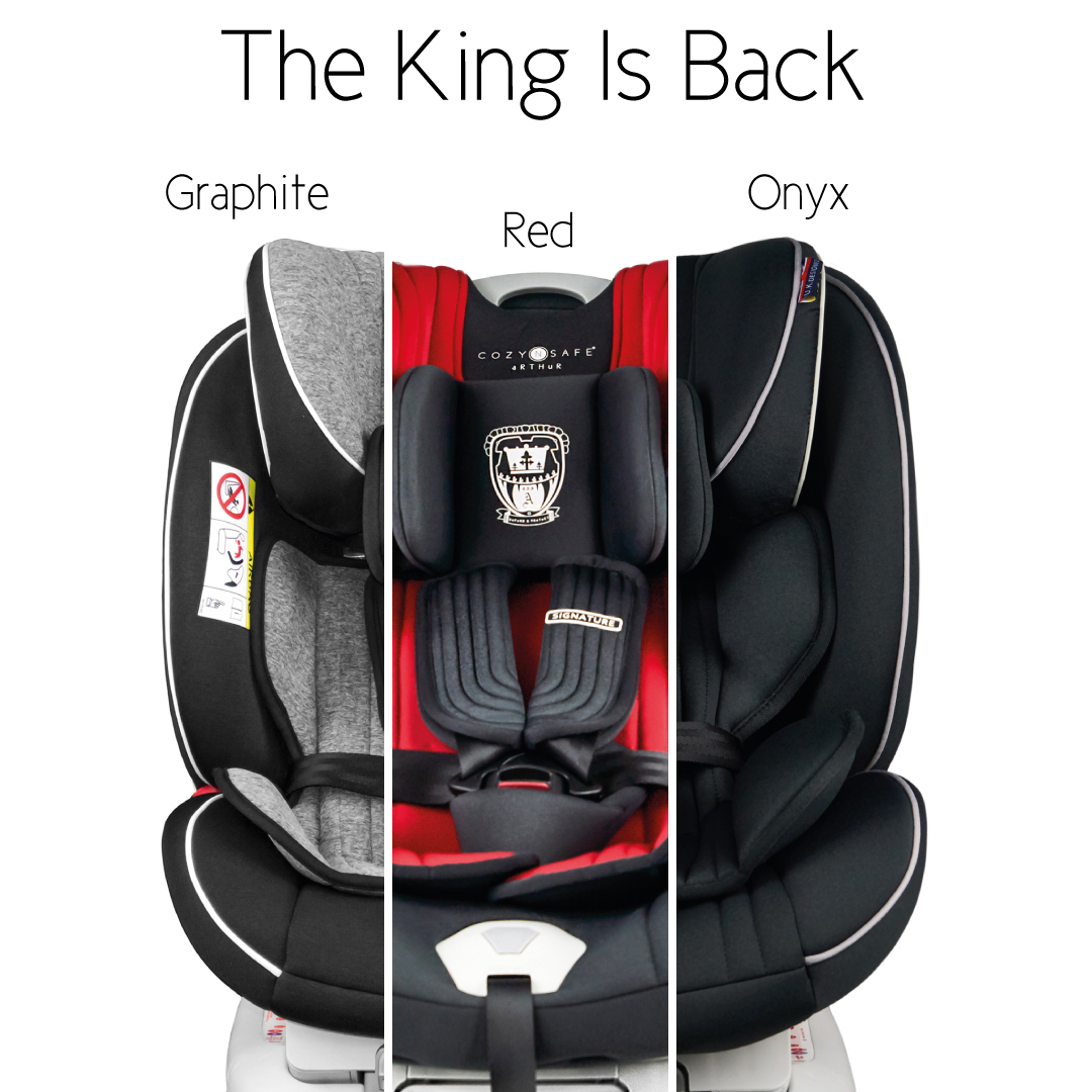 Cozy N Safe Arthur Graphite Car Seat Dudukan Kursi Mobil Bayi