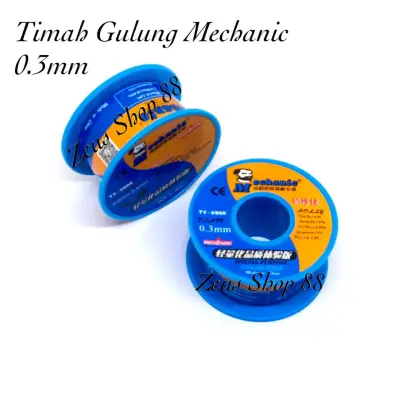 TIMAH GULUNG MECHANIC ORIGINAL TY-V866 - TIMAH SOLDER - KAWAT SOLDER 0.3mm