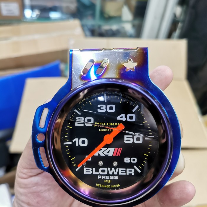 Boost Meter Titanium R4 Bonus Bracket | Lazada Indonesia