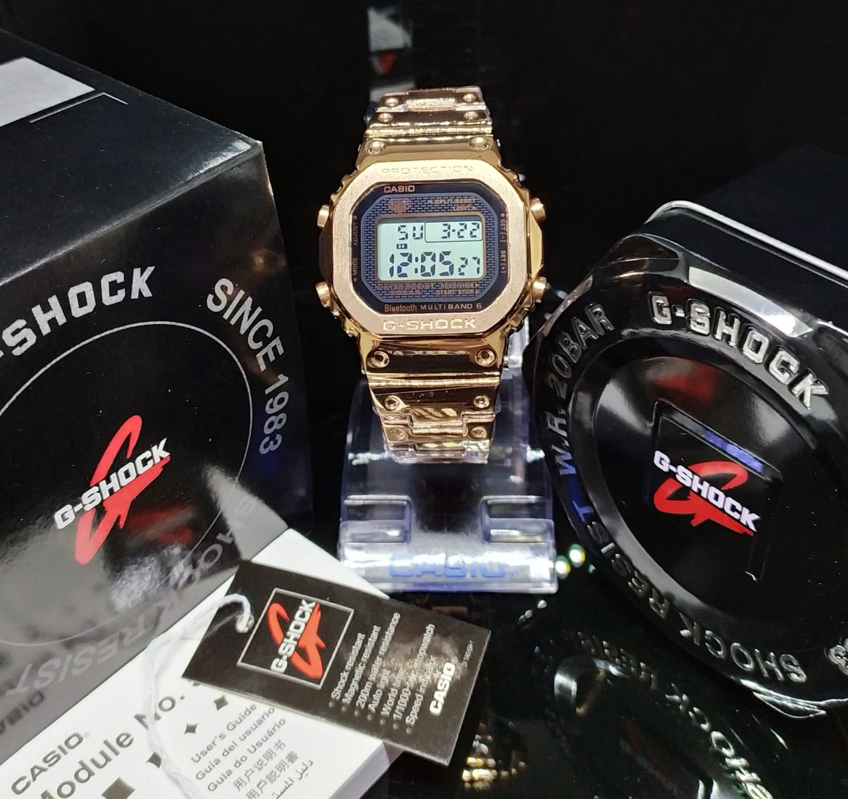 Auto Light Casio G Shock JAM GSHOCK G-SHOCK GMW B5000 AUTO LIGHT