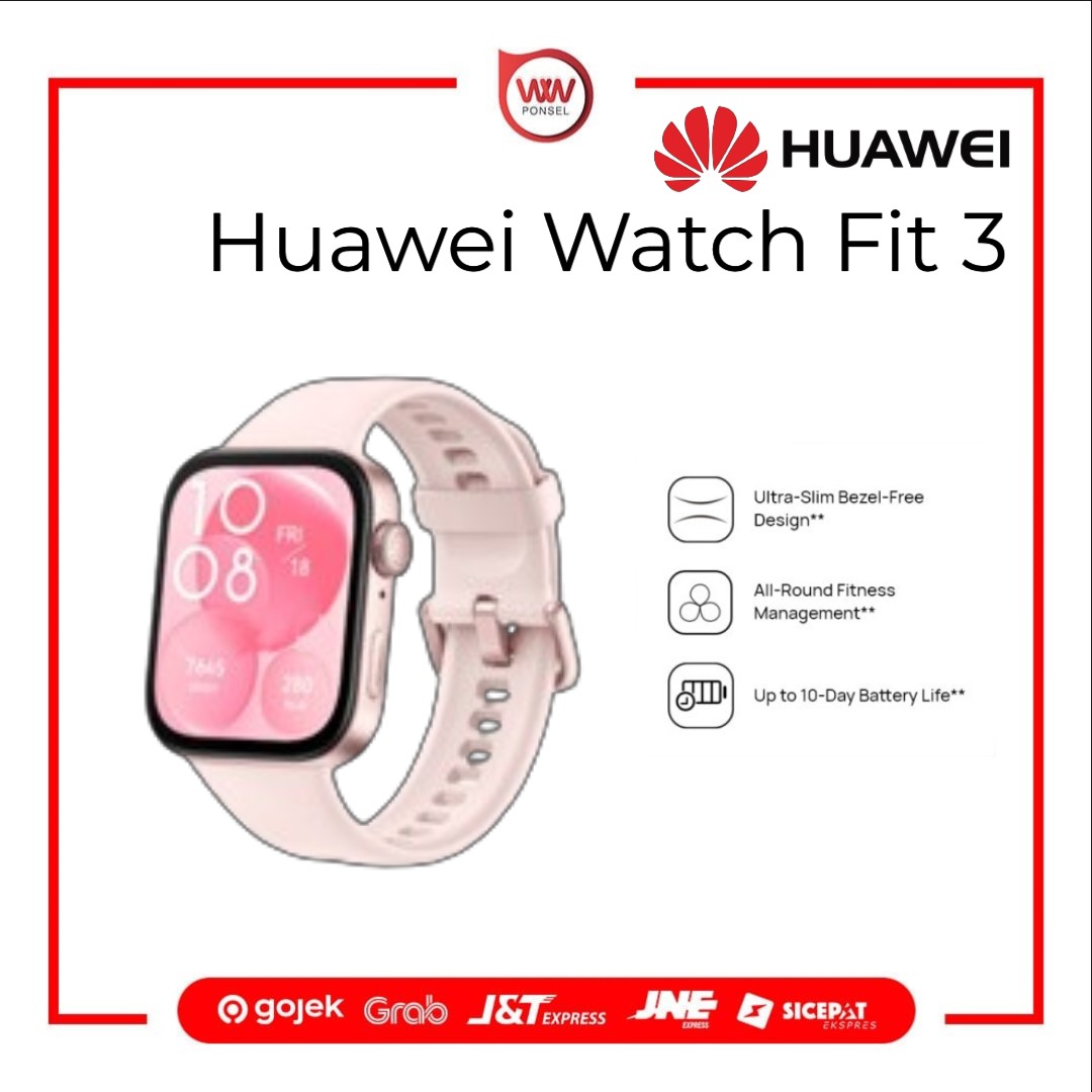 Huawei Watch Fit Original Garansi Resmi Jam Tangan Smartwatch