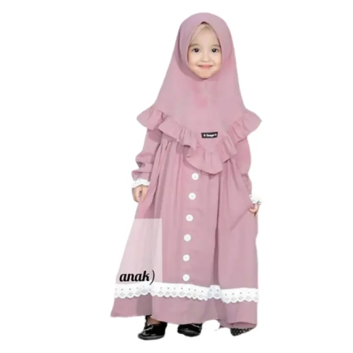 Juarasyari Gamis Anak Terbaru 2020 Nayla Kids Usia 3 5 Tahun Free Hijab Baju Gamis Anak Perempuan Baju Anak Perempuan Terbaru 2020 Baju Gamis Syari Anak Terbaru Gamis Anak Murah Lazada Indonesia