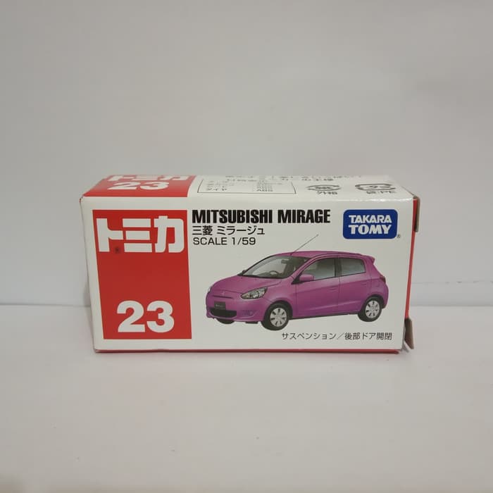 Tomica 23 Mitsubishi Mirage 1/59 &ndash; Tomy Auto Pressofusa, Nuova Del 2013