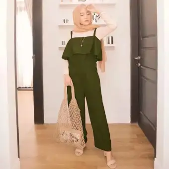 lazada baju jumpsuit