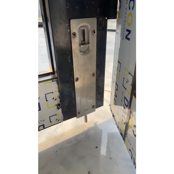 FLUSH BOLT PLATE DEKKSON FBP 6 SSS Grendel Slot Tanam Plat 15 Cm