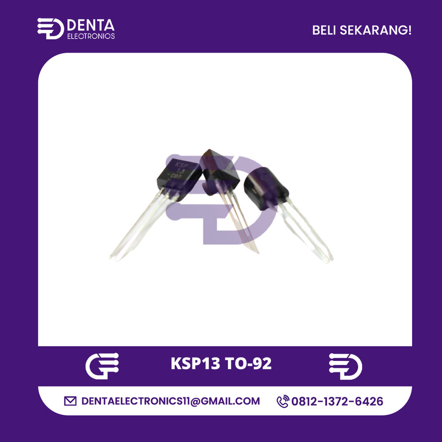TRANSISTOR KSP13 TO92 Lazada Indonesia