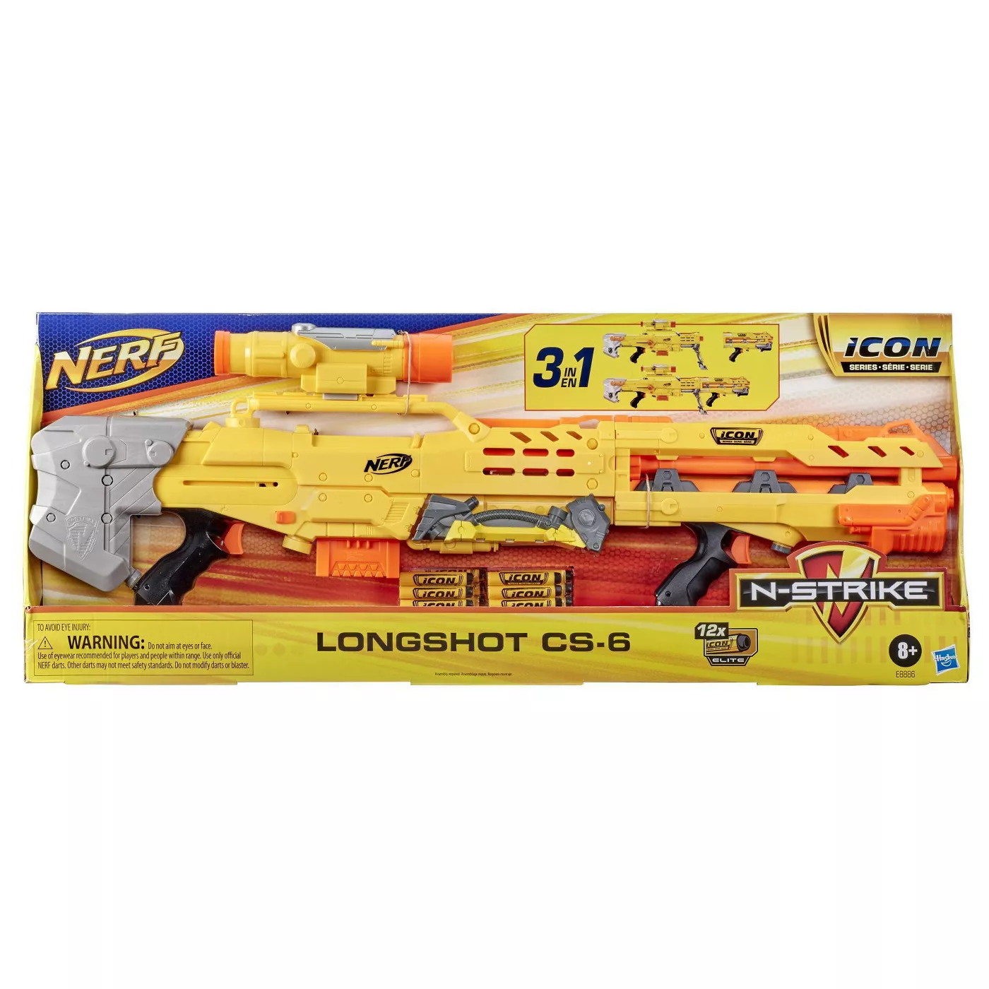 NERF Longshot CS-6 | Lazada Indonesia