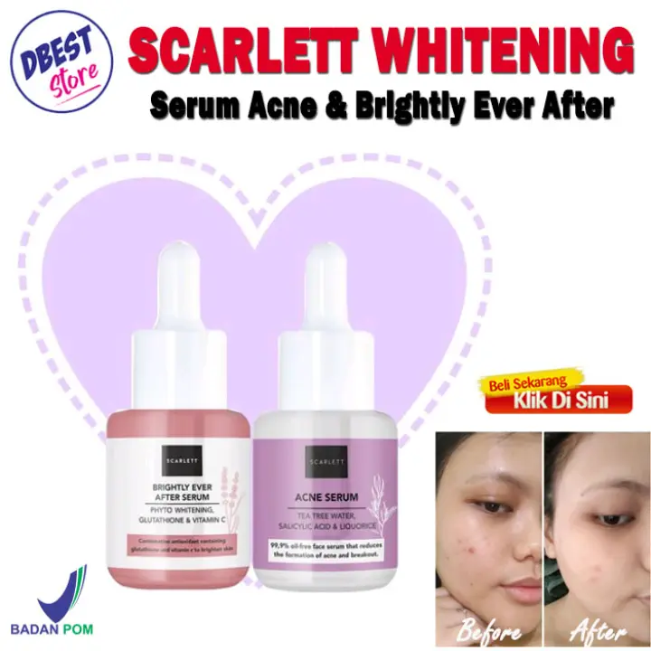 scarlett serum glowing