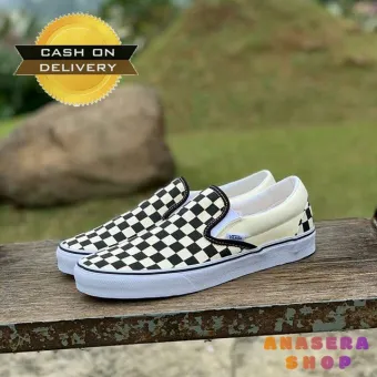 vans slip on putih