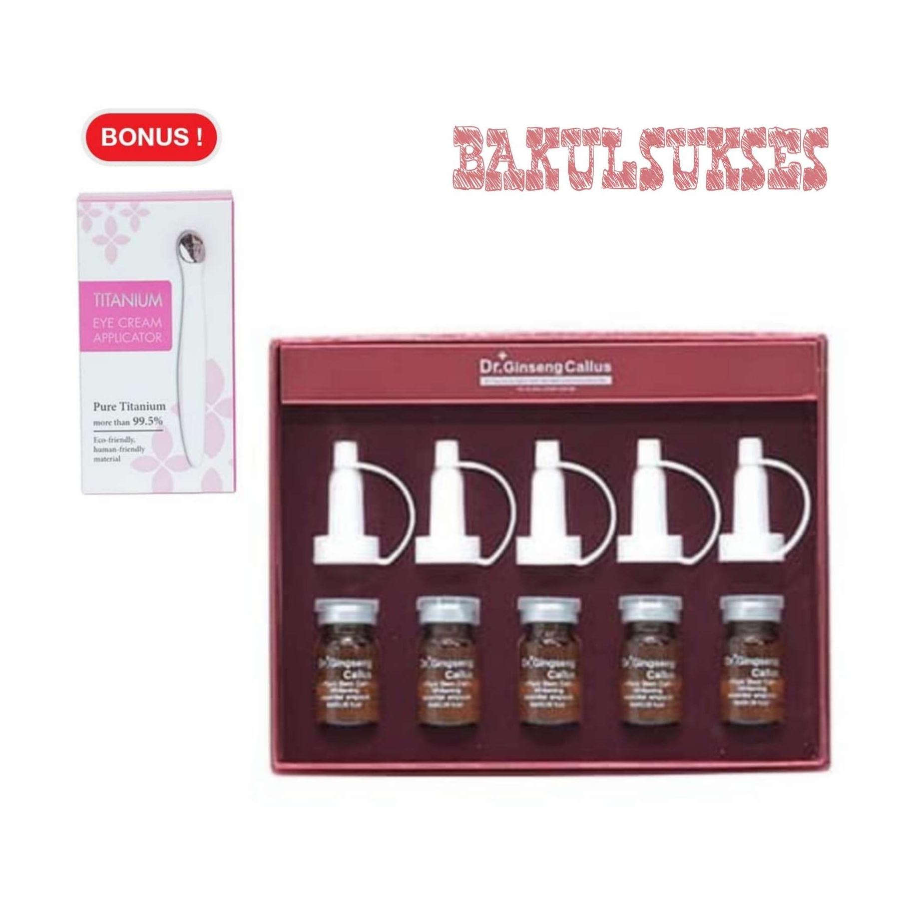 DR GINSENG CALLUS PENCERAH WAJAH - SERUM STEAM CELL RED GINSENG ORIGINAL