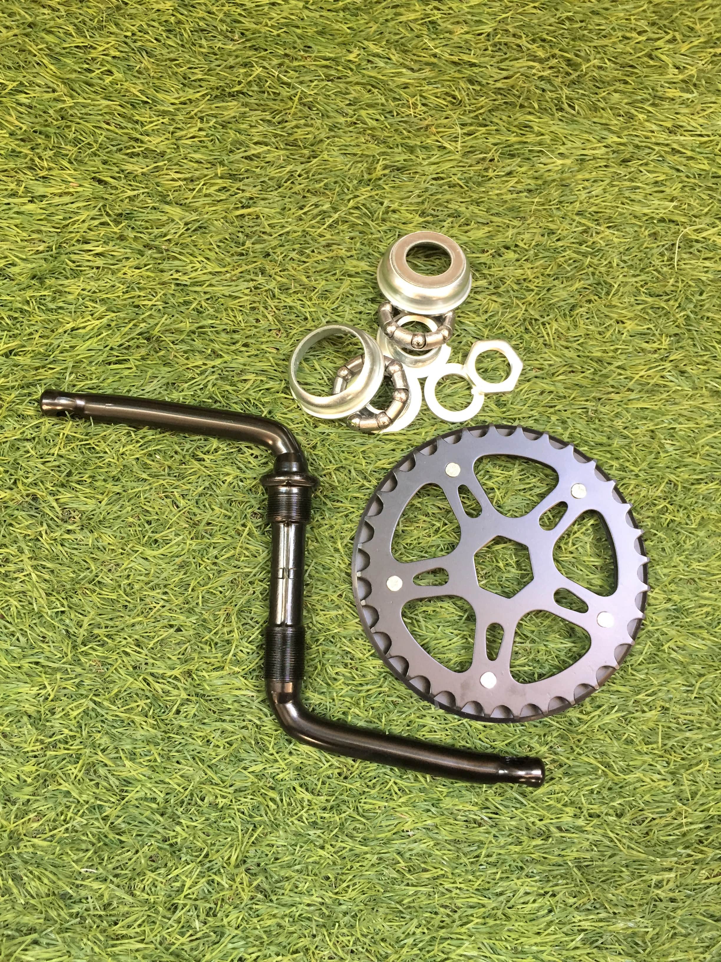 Crankset crank gir langsung sepeda ukuran 16 dan 20 Unicycle Lazada