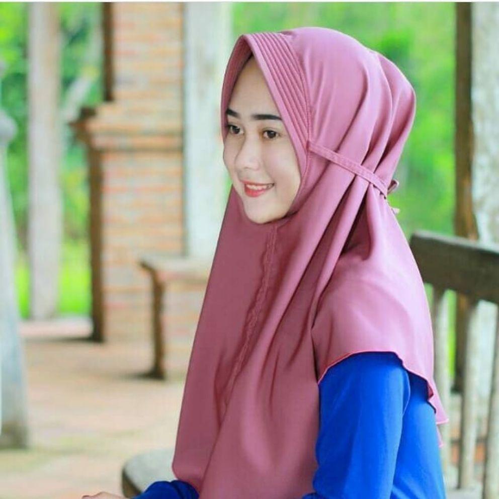 Khimar Simpel Pet Tali Jilbab instan khimar pet Syari
